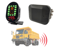 Système d'alarme de proximité et de détection humaine anti-collision PWAS 50m avec surveillance des angles morts BSD