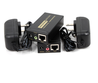 100m HD 1080P UTP VGA Extender RJ45 1x1 Splitter con audio de 3,5mm RJ45/CAT5e/6 cable Ethernet para proyector HDTV PC VE100