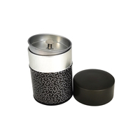Vente en gros de boîtes de thé hermétiques de 50 g, boîte à thé en poudre de matcha avec double couvercle pour boîte à épices matcha