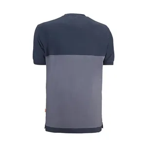 T-shirt - FXC63GB 3XL Flex - Colore: Blu Mélange / Blu Navy - T-shirt a maniche corte con una composizione che offre la massima - Product Image 2