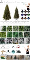 Arbre de Noël Artificiel BSCI de 2,10 m, Luxe Blanc, Pointes PE/PVC, Finition Givrée et Cônes de Pin pour Décoration Maison/Centre Commercial, Vente en Gros