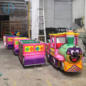 Train électrique populaire sur <span class=keywords><strong>rail</strong></span> lumineux pour enfants, manège de dessin animé pour parcs d'attractions et centres commerciaux - Product Image 3