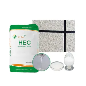 HEC Cellulose hydroxyéthylcellulose hec éther pour l'industrie de la peinture