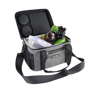 Sac isotherme portable en PVC souple, personnalisé par l'usine, réutilisable, thermique, imperméable, durable, pour pique-nique en extérieur, avec bandoulière - Product Image 4