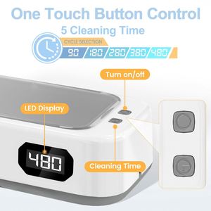 Nouvel appareil électronique multifonctionnel tendance pour la maison et le bureau, mini, portable, écologique, rechargeable par USB, à ultrasons, pour bijoux - Product Image 4