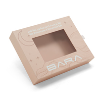 Cajas de Regalo de Papel con Ventana, Precio al por Mayor, Nuevas Innovaciones, Ideales para Chocolates, Cosméticos, Joyería y Papelería