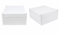 Boîtier de jonction étanche IP65 327x245x120mm avec brides de montage en plastique ABS vierge