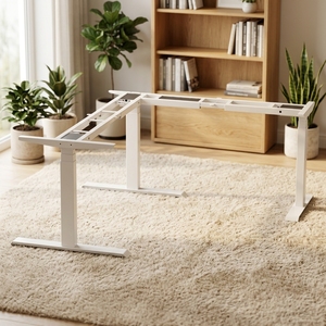 Migliore Scrivania Elettrica Regolabile in Altezza con Telaio in Acciaio Inossidabile, Moderna e Resistente, per Camera da Letto e Ufficio - Product Image 1