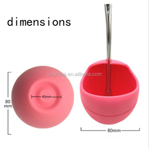 Taza de té de silicona con bombona, taza de calabaza Mate, Yerba, 2020 - Product Image 4