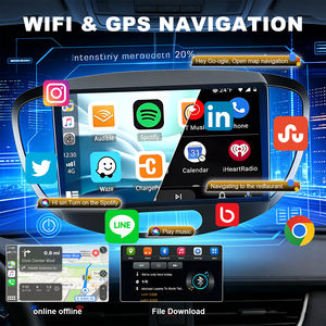 Autoradio Android 13 da 64GB 4-Core per <span class=keywords><strong>Hyundai</strong></span> <span class=keywords><strong>I10</strong></span> 2007-2013, Carplay, Android Auto, 9 Pollici, UI DSP, 5G WiFi, Bluetooth, Lettore DVD Universale - Product Image 4