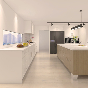 Nuovo Design Moderno di Mobili da Cucina <span class=keywords><strong>con</strong></span> <span class=keywords><strong>Lavello</strong></span>, Rubinetto, Cerniere, Cassetto, Cestello e Isola - Product Image 2