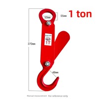 Crochet de grue à déchargement automatique pour le levage de sacs de 1 tonne, fabriqué en Chine