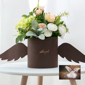 Caja <span class=keywords><strong>de</strong></span> <span class=keywords><strong>cartón</strong></span> con forma <span class=keywords><strong>de</strong></span> Rosa redonda <span class=keywords><strong>para</strong></span> regalo, caja <span class=keywords><strong>de</strong></span> <span class=keywords><strong>cartón</strong></span> con forma <span class=keywords><strong>de</strong></span> flor fresca, venta al por mayor - Product Image 2