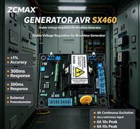 Régulateur de tension automatique ZCMAX SX460 AVR pour groupe électrogène diesel sans balais Stamford
