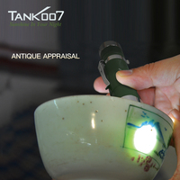TANK007 J7 senter identifikasi giok LED tahan air lampu obor sorot untuk batu permata lampu penerang penilaian