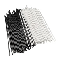 Points de position latéraux en ABS de qualité supérieure, barres de marquage des frettes de guitare noires et blanches