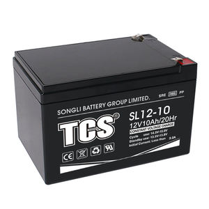 TCS SL12-10 12ボルト10Ah最大ソーラーバッテリー鉛バッテリー会社ソーラーライトバッテリー鉛バッテリー - Product Image 2
