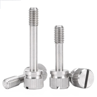 Vis à molette en acier inoxydable M5 60 mm, spécifications M6/40, vis à molette pliables