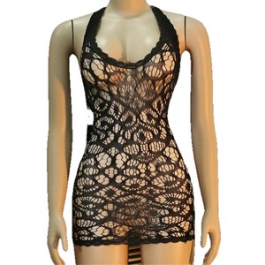 Bodystocking Sexy in Rete Trasparente Aderente Sottile in Nylon Jacquard per <span class=keywords><strong>Donna</strong></span> - Vendita all'Ingrosso - Product Image 5