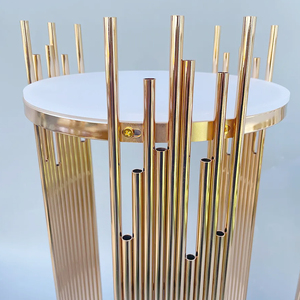 Oferta Especial: Elegante Soporte Dorado para Pastel para Decoración de Bodas y Eventos en Mesa de Dulces - Product Image 5