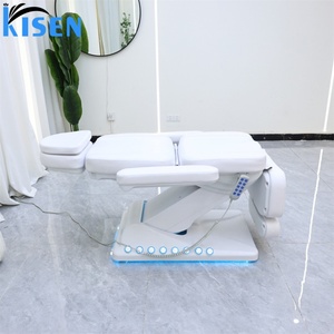 Kisen Hot Sale White Salon Furniture 3 Motors Modern Electric Lifting Esthetician Massage <b>Table</b> <b>Bed</b> Beauty Eye <b>Lash</b> <b>Bed</b> - Product Image 6