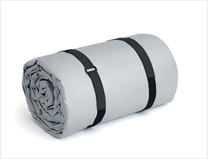 Portátil reutilizable 3M * 3m 10 pies * 10 pies Tamaño pequeño Tela de fibra de vidrio recubierta de silicona Aislamiento térmico Manta de fuego de coche eléctrico - Product Image 2