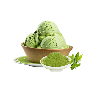 Poudre de crème glacée molle au thé vert matcha, sac de 25 kg, crème non laitière, saveur authentique, dessert, magasins d'usine, fonctionnement facile, lisse - Product Image 2
