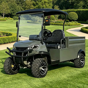 <span class=keywords><strong>Voiture</strong></span> de golf électrique homologuée pour la route, 6 places, alimentée au lithium, chariot de golf tout-terrain, buggy de golf pour les centres de villégiature, les fermes et les villas privées - Product Image 2