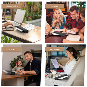 RYYES A4 Imprimante thermique de poche portable sans encre Mini bureau mobile sans fil Imprimante pour la maison et les mauvaises questions - Product Image 4