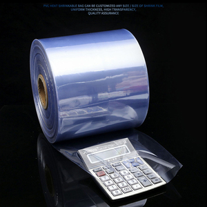 Trung Quốc Nhà máy cung cấp chất lượng tốt trong suốt PVC nhiệt thu nhỏ phim ảnh giá rẻ giá Polyolefin rõ ràng PVC thu nhỏ bọc bao bì phim - Product Image 2