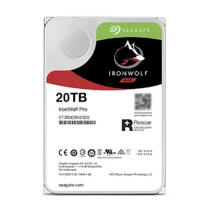 For Seagate IronWolf Pro 20TB NAS Internal Hard Drive HDD CMR 3.5 Inch SATA 6Gb/s 7200 RPM 256MB Cache for RAID Network