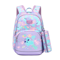 Sac à dos scolaire personnalisé avec logo, grande capacité, léger, imperméable, pour filles, garçons, enfants, étudiants, école primaire
