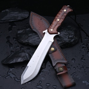 Cuchillo de Bolsillo Personalizable con Hoja de Acero Inoxidable D2, Punta Recta, Mango de Madera y Cuerno, Táctico, Supervivencia, Aire Libre, Bricolaje - Product Image 5