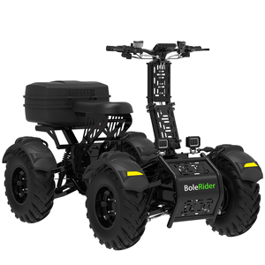 สกู๊ตเตอร์สี่ล้อความเร็วสูง ATV 10000W 60V 60Ah พับได้ กันน้ำ ระบบกันสะเทือนเต็มรูปแบบ รับน้ำหนัก 300 กก. ความเร็ว 55 กม./ชม. - Product Image 2