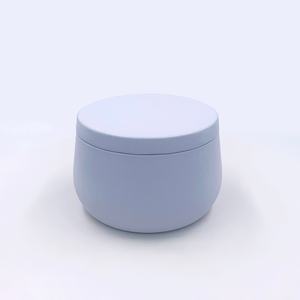 ภาชนะโลหะอะลูมิเนียมสีดำขนาด 1 ออนซ์ 2 ออนซ์ 4 ออนซ์ 8 ออนซ์ เป็นมิตรกับสิ่งแวดล้อม สำหรับทำเทียน ครีมเครื่องสำอาง เครื่องเทศ - Product Image 3