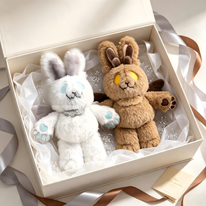 Peluche Personalizzato Jackalope Criptide, Simpatico Pupazzo di Creatura Mitica, Morbido Giocattolo da Collezione, Regalo per i Fan - Product Image 2