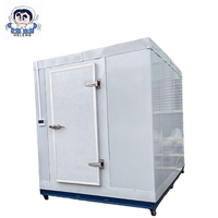 Cámara frigorífica portátil para soluciones de almacenamiento temporal de alimentos con instalación rápida y rendimiento de temperatura estable