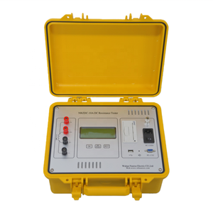 Testador de resistência monofásico dc 10a, testador de baixa resistência com impressora - Product Image 1