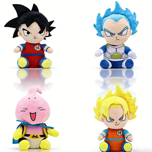 Figurine en peluche Gokued Vegetaed de 20-28 cm, dérivé d'animation, figurine d'anime, jouet en peluche pour enfants, Saiyaned <span class=keywords><strong>Dragon</strong></span> Balled, poupée avec - Product Image 1