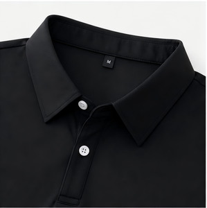 Polo de golf à séchage rapide et anti-humidité pour hommes avec logo personnalisé, uniformes d'entreprise, commande en gros, fournisseur de vêtements de golf - Product Image 2