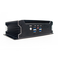 Mini PC Industrial sin Ventilador, Core I7/I5, SSD, VGA, RS232, Pantalla Táctil Integrada, USB 3.0, 2*LAN, N5105, Computadora en Caja, Linux/Win10/Win11 1