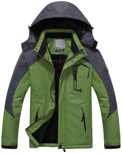 Éxito de Ventas Drop Shipping Tallas Grandes XXXXXXXL Chaqueta de Esquí Impermeable para Hombre Abrigo de Nieve Cálido de Invierno Rompevientos de <span class=keywords><strong>Montaña</strong></span> Impermeable con Capucha - Product Image 2
