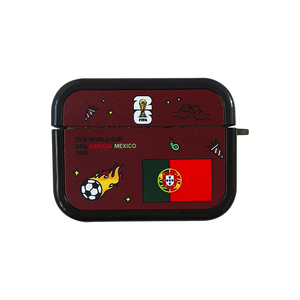 <span class=keywords><strong>Funda</strong></span> para <span class=keywords><strong>AirPods</strong></span> con Diseño de Bandera Nacional del Equipo de Fútbol 2026, Protector de Auriculares Antipérdida y Resistente a Golpes para <span class=keywords><strong>AirPods</strong></span> 1/2 3 4/Pro/Pro2/3 - Product Image 5
