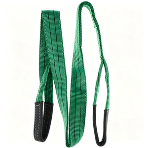 <span class=keywords><strong>Eslinga</strong></span> Plana de Poliéster de <span class=keywords><strong>2</strong></span> Toneladas, Cinta de Elevación, Certificación CE, Envío DDP a Sudamérica, Brasil - Product Image 1