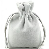 Sac cadeau en velours écologique avec cordon de serrage, logo personnalisé imprimé, durable, réutilisable, pochette en toile de jute, doux, biodégradable, recyclable