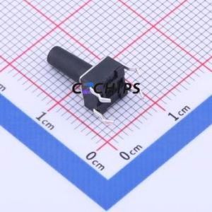 K2-1102DP-Q3SW-04 Tactile Switch Through hole Component (THT)-4P,6x6mm Switch 1.8N Through Hole 6mm 6mm - Product Image 2