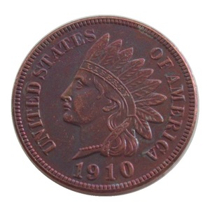 Monete Commemorative Antiche Americane (Centesimi Indiani) 1859-1910 in Metallo Placcato con Stampa Tipografica - Vendita Calda - Product Image 3