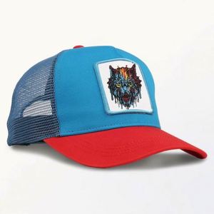 Gorra de Béisbol Vintage de 5 Paneles con Logotipo Bordado Personalizado de Alta Calidad, Gorra de Playa con Estampado Animal - Product Image 3