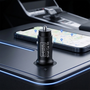 Mini chargeur de <span class=keywords><strong>voiture</strong></span> allume-cigare/charge double port, avec fonction de localisation intégrée officielle pour retrouver avec précision le véhicule - Product Image 6
