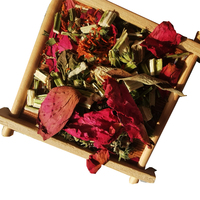 Yoni noir et rose à la vapeur avec Herbs Herb Tea Healthy